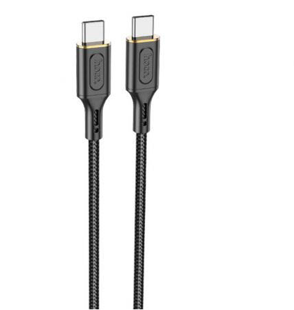Кабель USB Type-C - USB Type-C HOCO X95 PD60W (черный) 1м