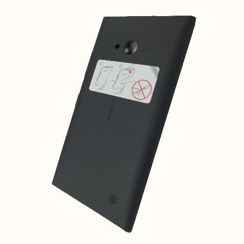 Задняя крышка телефона Nokia Lumia 730 черная