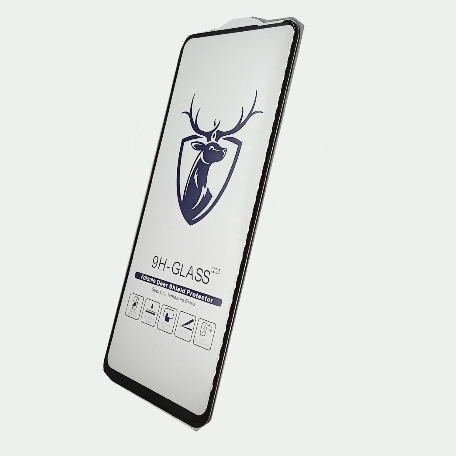 Защитное стекло "Премиум" для Infinix Hot 20S/30/40/40 Pro/Tecno Spark 20 Pro Черный