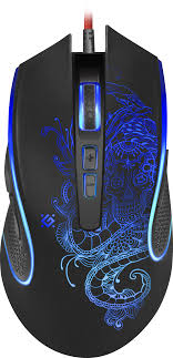 Проводная оптическая игровая мышь Defender Venom GM-640L черная с подсветкой