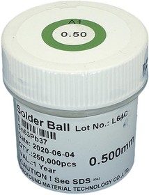 Припой в шариках Solder Ball 0.50 мм 250 тыс шт