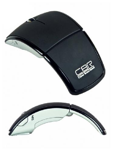 Беспроводная мышь CBR CM 610 Bluetooth B (черн.) (2кн+кол/кн), USB, складная