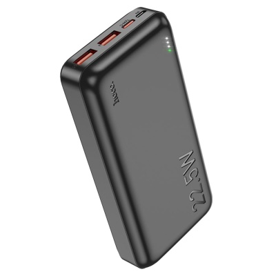 Внешний аккумулятор PowerBank HOCO J101A 22.5W (20000 mAh) (черный)