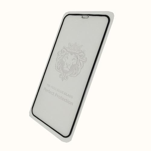 Защитное стекло телефона iPhone XR/11 9D SG (тех упак) черное