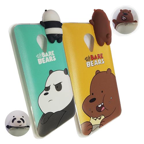 Чехол телефона Meizu MX5 Bare Bears