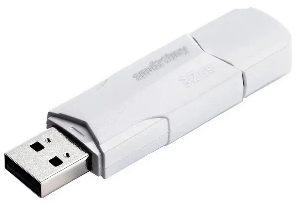 USB Flash SmartBuy CLUE 32GB белый, SB32GBCLU-W