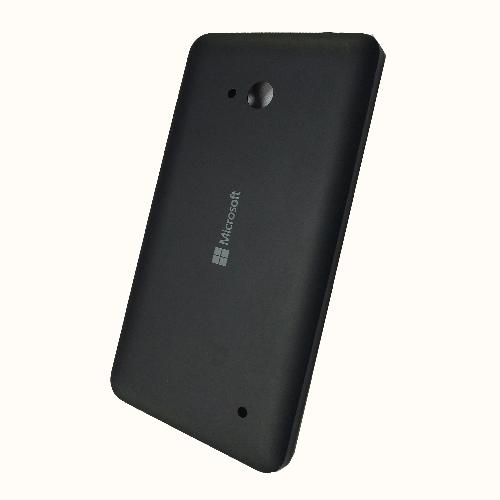 Задняя крышка телефона Nokia Lumia 640 RM-1075 черная оригинал б/у