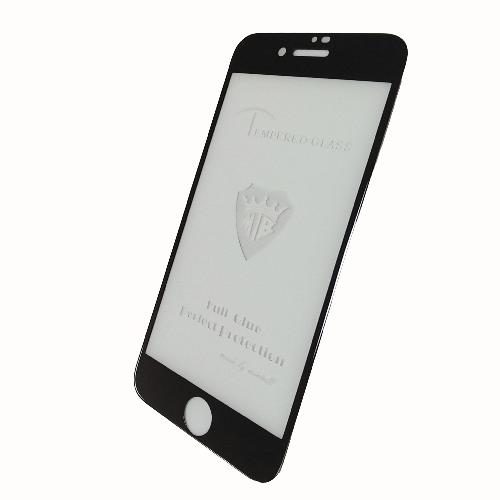 Защитное стекло телефона iPhone 7/8/SE черное 5D Mietubi тех упак