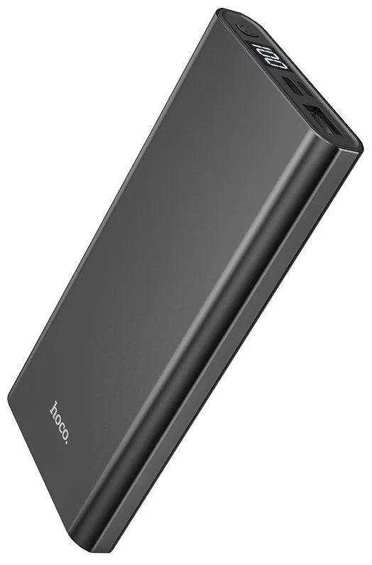 Внешний аккумулятор Power Bank 10000 mAh Hoco J68 серый