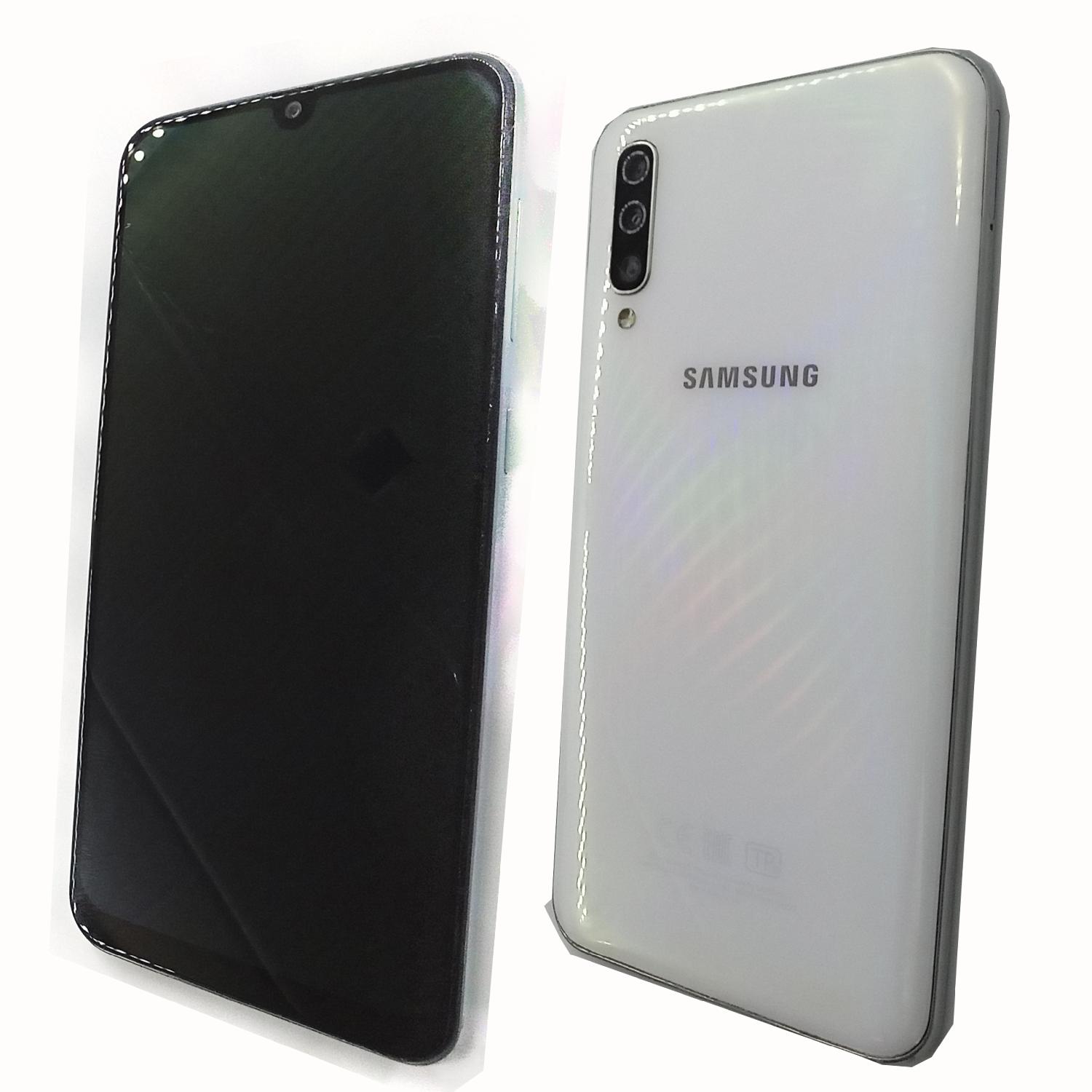 Телефон Samsung A505F Galaxy A50 2019 белый б/у