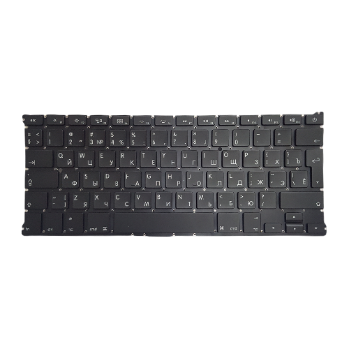 Клавиатура ноутбука Apple A1369 (русск.) черная