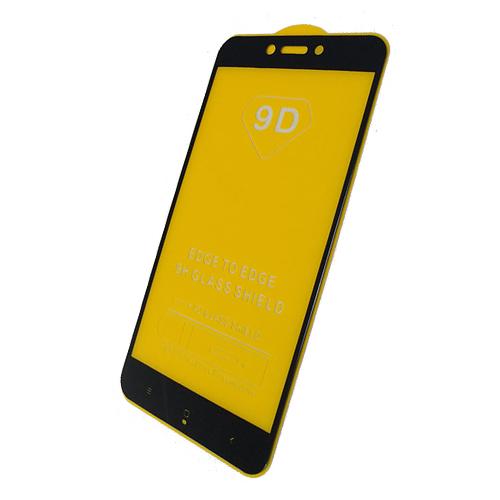 Защитное стекло телефона Xiaomi Note 4X 5D Full черное