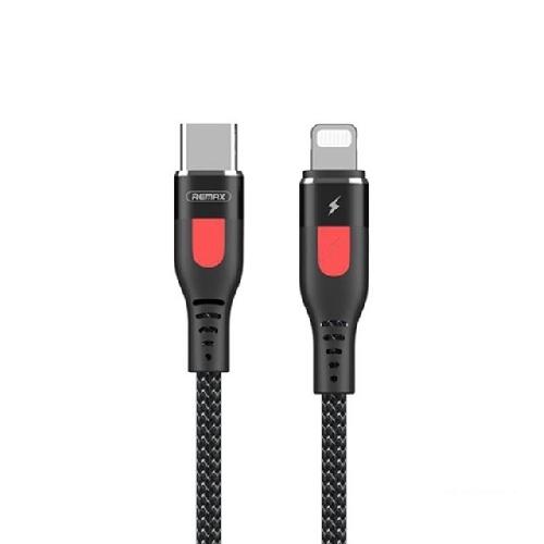 Кабель REMAX 20W Fast Charging Data Cable Type-C To Lighting For iPhone 12/12 Pro RC-188i (Black)