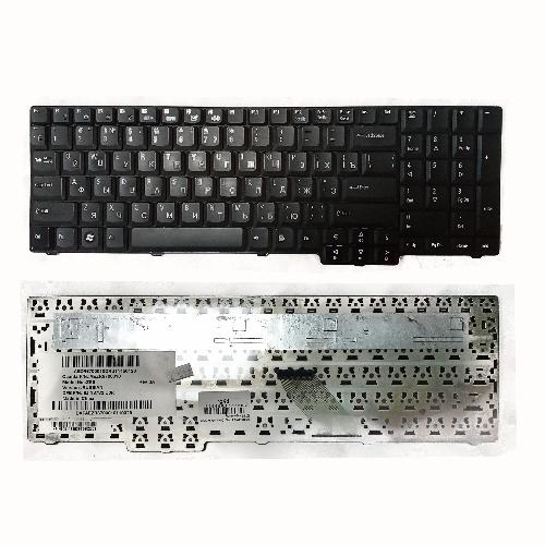 Клавиатура ноутбука eMachines E728 черная б/у
