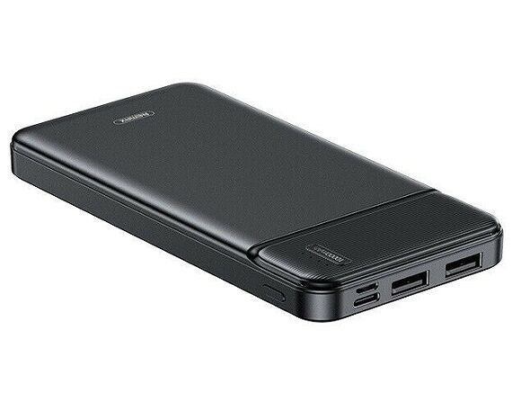 Внешний аккумулятор Power Bank 10000 mAh Remax RPP-255 Pure Series 2A черный