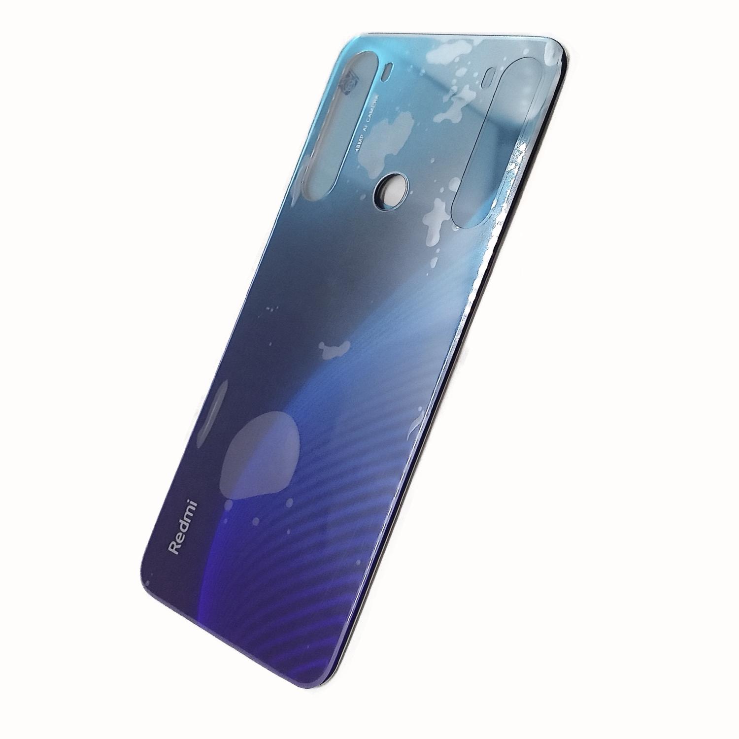 Задняя крышка телефона Xiaomi Redmi Note 8 сине-фиолетовая