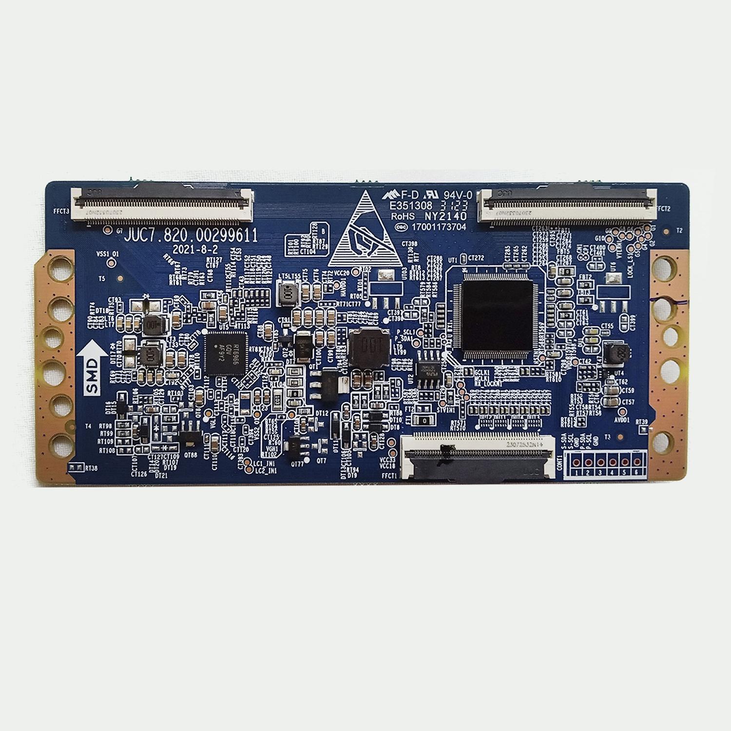 Плата T-Con JUC7.820.00299611 телевизора Dexp A431 б/у