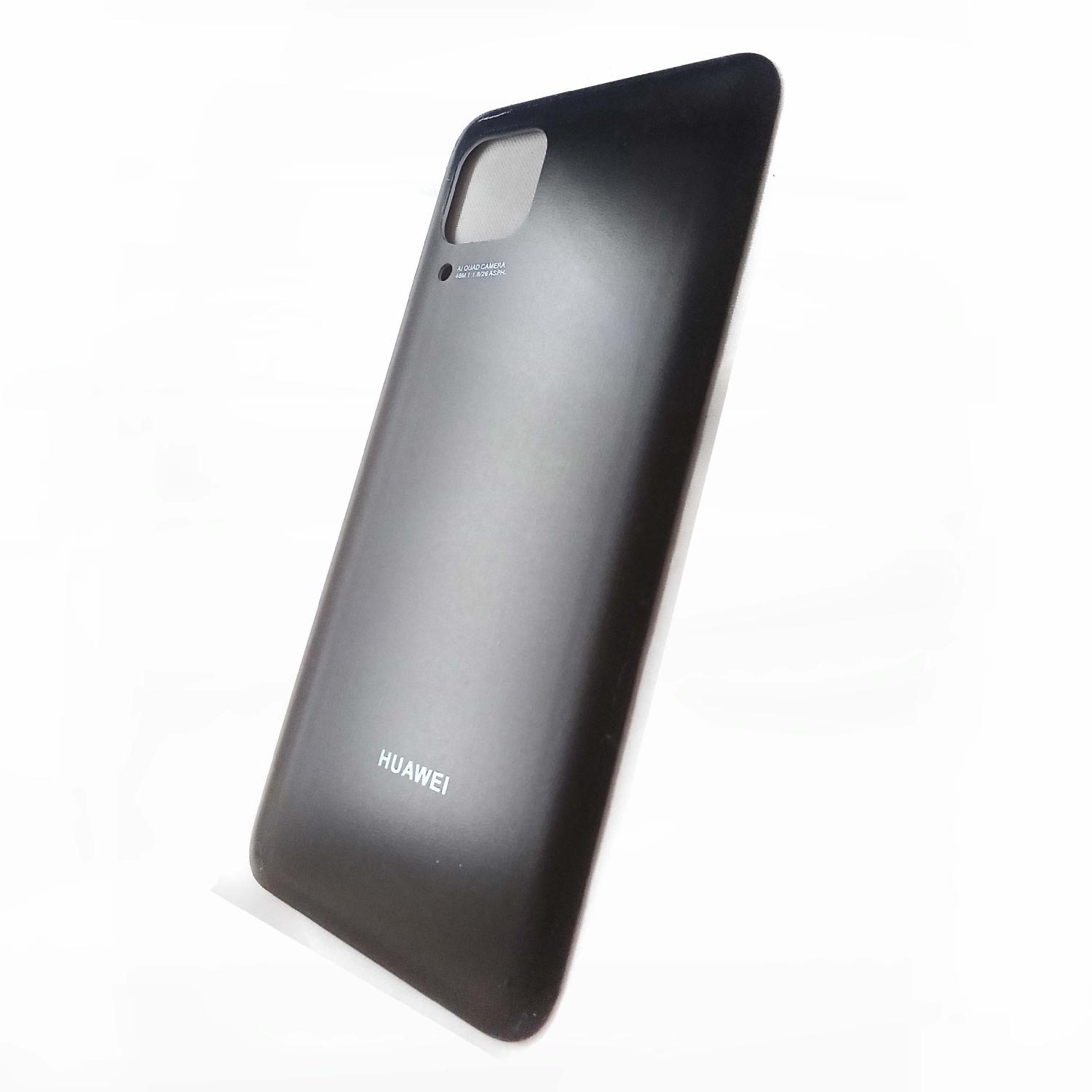 Задняя крышка телефона  Huawei P40 Lite черная оригинал