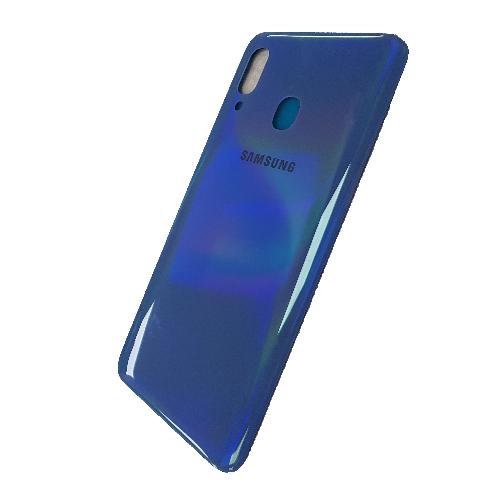 Задняя крышка телефона Samsung A405F Galaxy A40 синяя