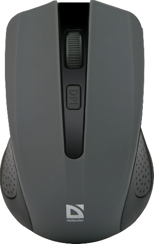 Беспроводная мышь Defender Accura MM-935 B (серый) (3кн+кол/кн), USB
