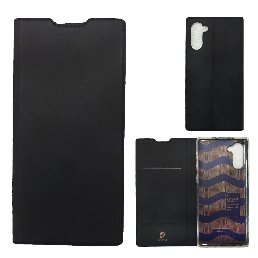 Чехол книжка телефона Samsung N970F Galaxy Note 10 черный