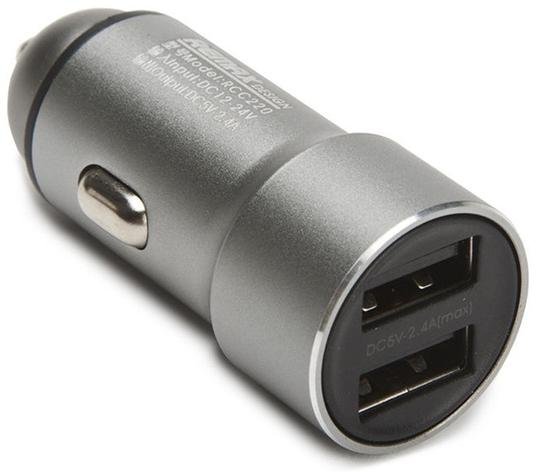 Автомобильное зарядное устройство Remax 2 USB 2.4A RCC220 (Silver)