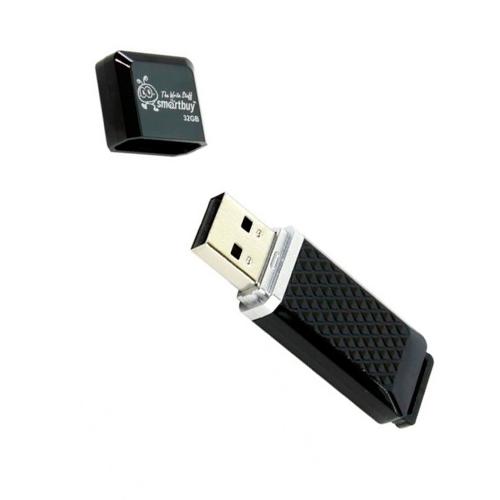 Flash USB2.0 32Gb Smart Buy Quartz черный