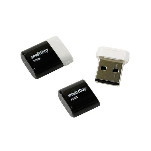 Flash USB2.0 32Gb Smart Buy LARA черный