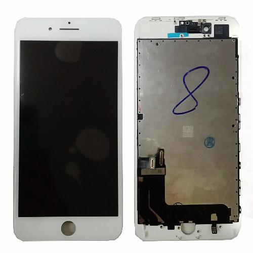 Модуль телефона iPhone 8 Plus (дисплей+тачскрин) Rev DTP/C3 оригинал замененное стекло белый