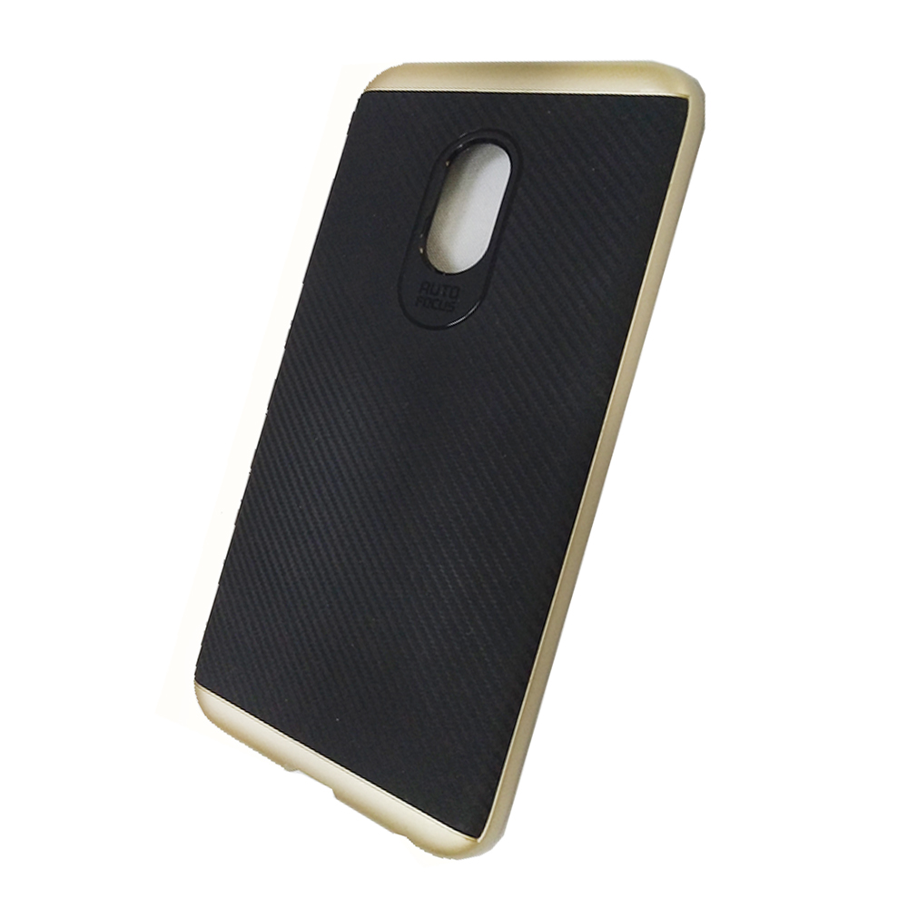Чехол телефона Meizu Note 3 черный \ золотой