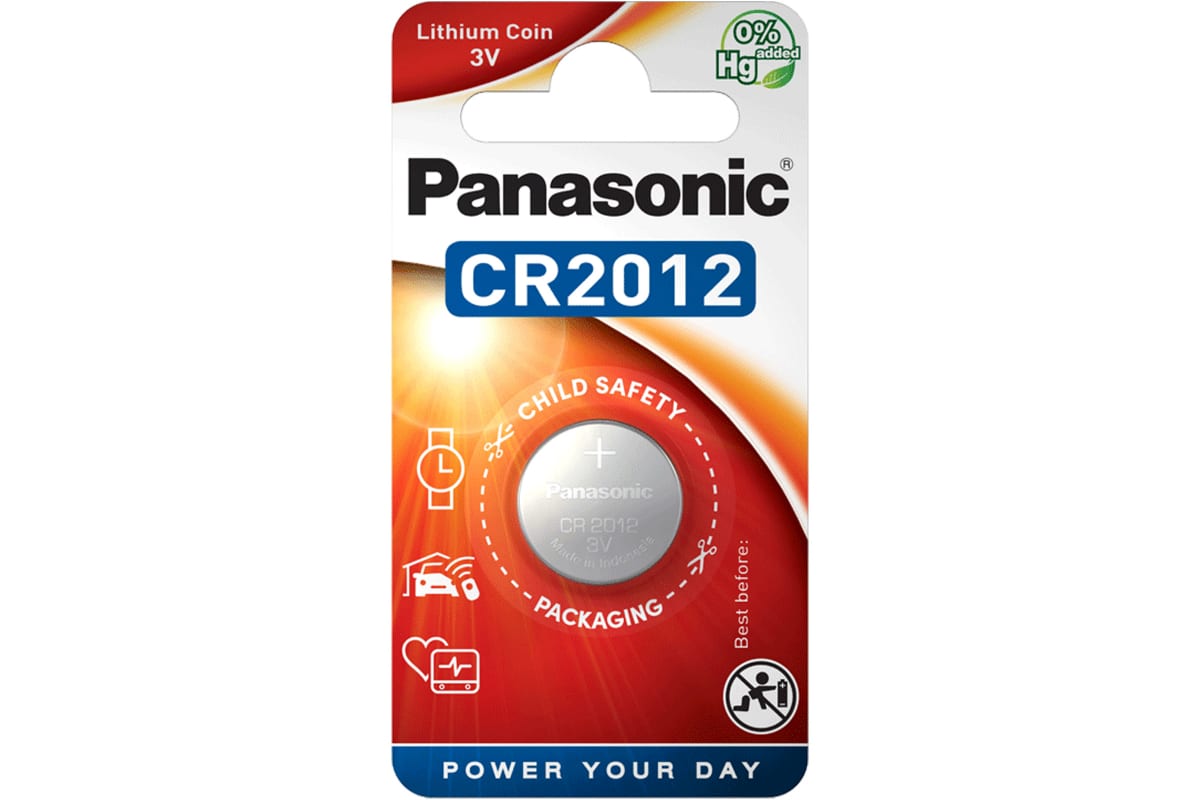 Батарейка Panasonic Power Cells CR2012 B1