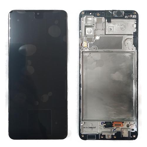 Модуль телефона Samsung A325F Galaxy A32 (дисплей + тачскрин) в сборе Service Pack оригинал черный