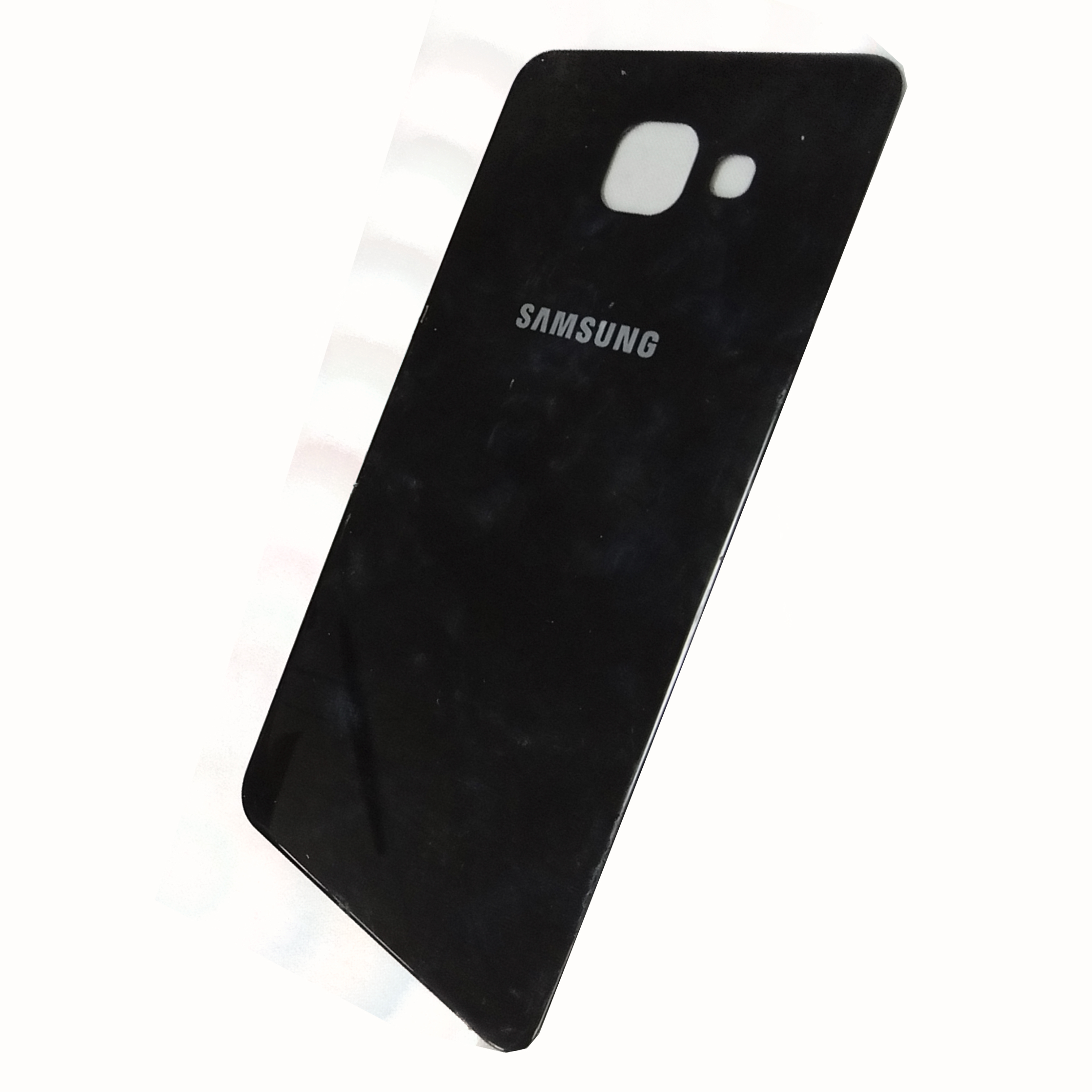 Задняя крышка телефона Samsung A510F Galaxy A5 (2016) черная б/у