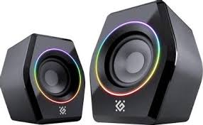 SPK 2.0 Defender Solar 9 (2х5W RMS), BT/Light, питание от USB