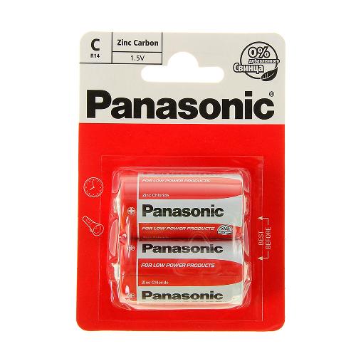 Батарейка Panasonic Zinc Carbon С R14RZ 1уп