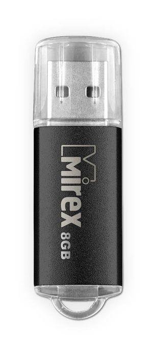 Flash USB 2.0 Mirex UNIT BLACK 8GB (ecopack)