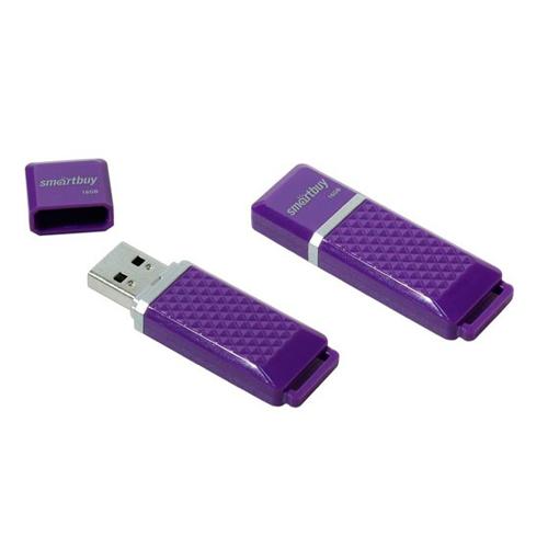 Flash USB 16Gb SmartBuy Quartz фиолетовый, SB16GBQZ-V