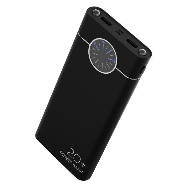 Внешний аккумулятор Power Bank More choice PB40-20 2USB 2.1A (20000mAh) (Black)