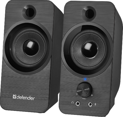 SPK 2.0 Defender 190 (2х4W RMS) USB, вых наушн, рег громк.