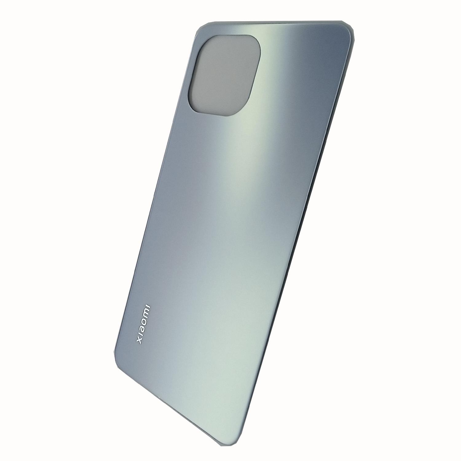 Задняя крышка телефона Xiaomi Mi 11 Lite голубая
