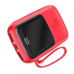 Внешний аккумулятор Power Bank 10000 mAh Baseus Digital Display (Lightning кабель)