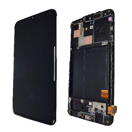 Модуль телефона Samsung A405F Galaxy A40 2019 (дисплей+тачскрин) оригинал черный