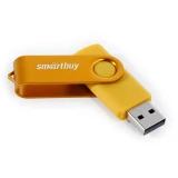Flash USB 2.0 SmartBuy Twist Yellow 8Gb