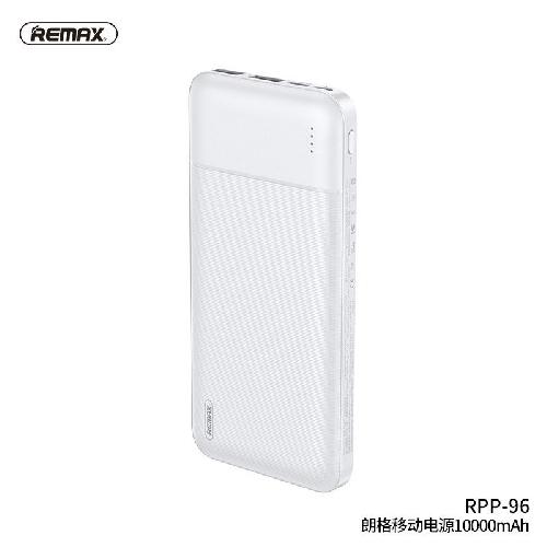 Внешний аккумулятор Power Bank Remax Lango Series 10000mAh Power Bank RPP-96 (White)