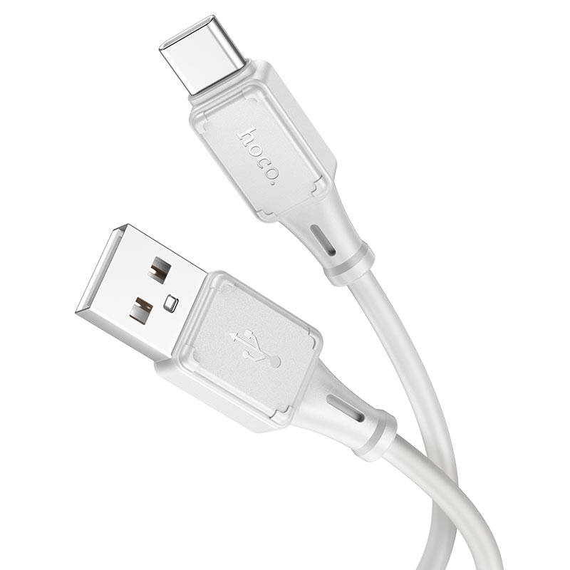 Кабель USB - Type-C HOCO X101, 2,4A (серый) 1м