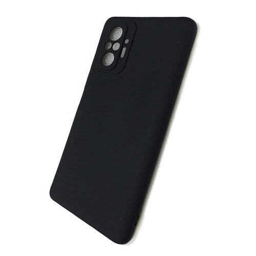 Чехол телефона Xiaomi Redmi Note 10 Pro Силикон (черный)