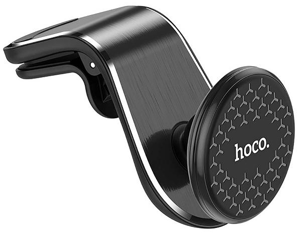 Держатель автомобильный Hoco CA59 магнитный в решетку, черный