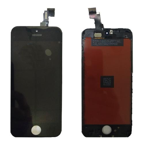 Модуль телефона iPhone 5C (дисплей + тачскрин) (LCD Оригинал/Замененное стекло) черный