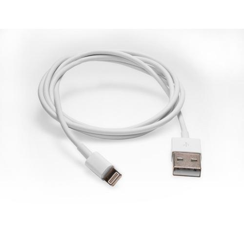 Кабель Lightning - USB HI-copy, белый 1 м.