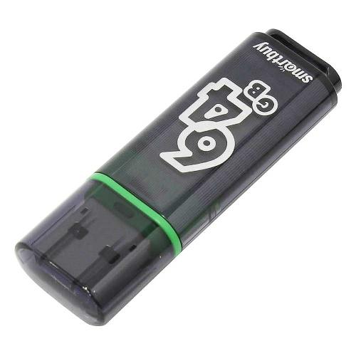 Flash USB 3.0 64Gb Smart Buy 64Gb Glossy SB64GBGS-DG серый